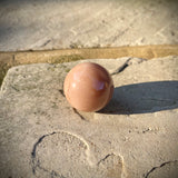 Sunstone & Peach Moonstone Spheres