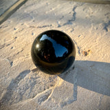 Black Obsidian Spheres