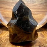 Dark Smokey Quartz Flames