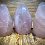 Rose Quartz Standing Free Forms