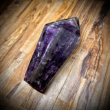 Chevron Amethyst Points