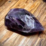 Chevron Amethyst Points