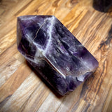 Chevron Amethyst Points