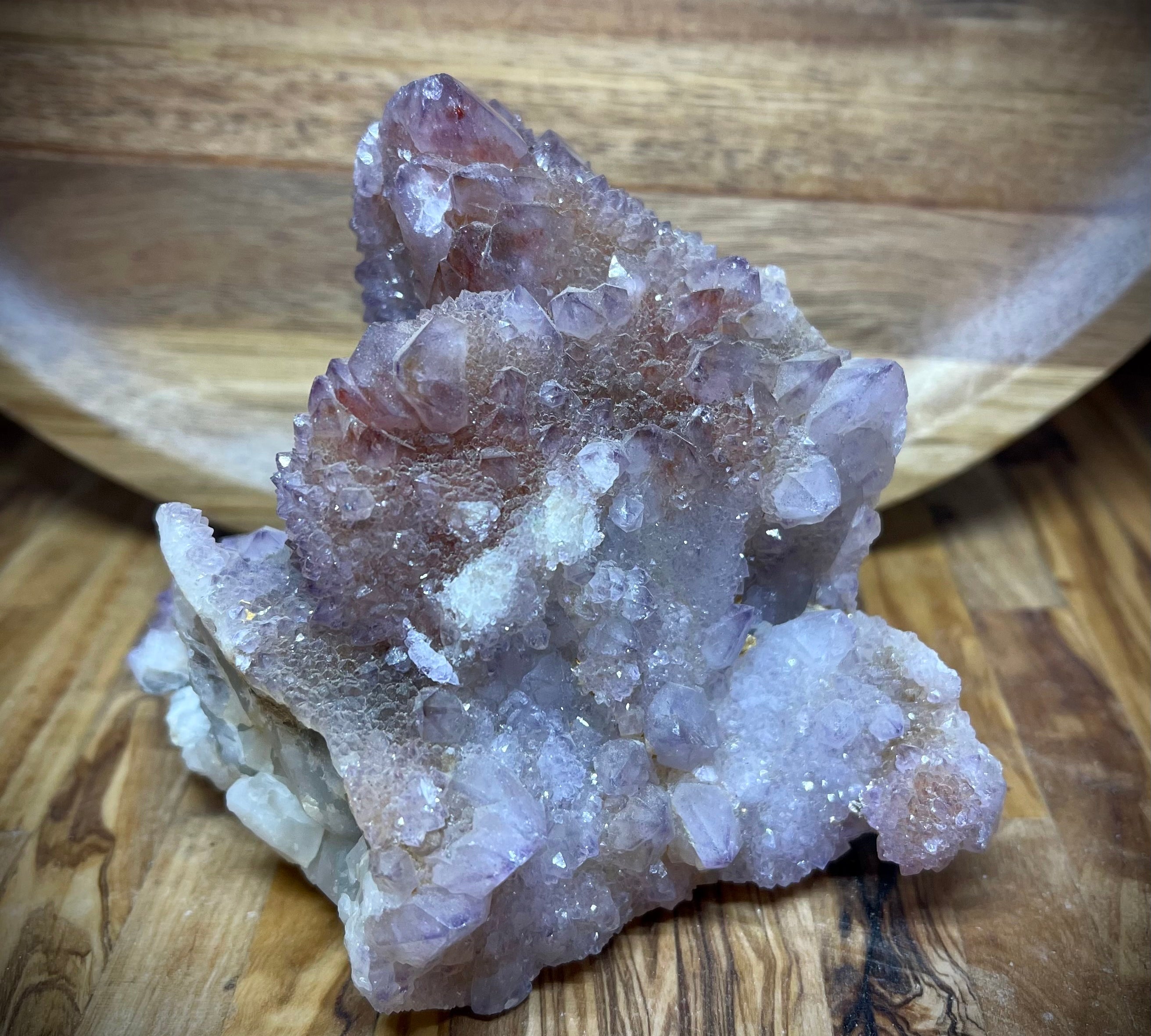 Spirit Quartz - Cactus Flower & Fairy Finger Formations